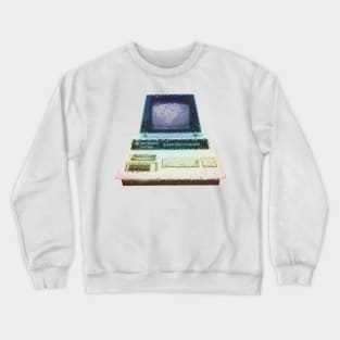 Low Poly Commodore with Gradient Colored Edges Crewneck Sweatshirt